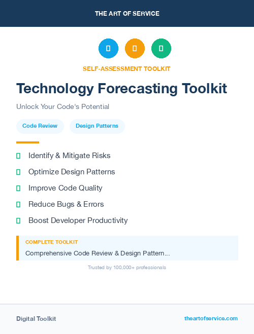Technology Forecasting Toolkit