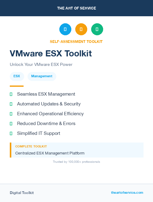 VMware ESX Toolkit