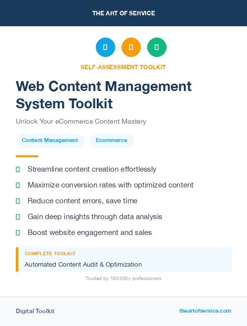 Web Content Management System Toolkit