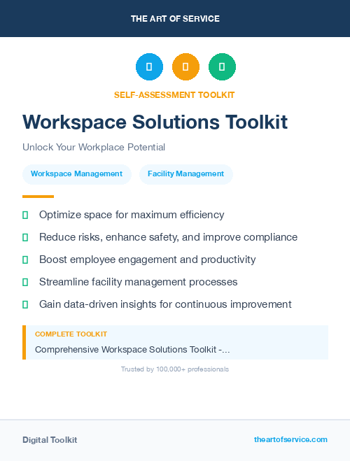 Workspace Solutions Toolkit