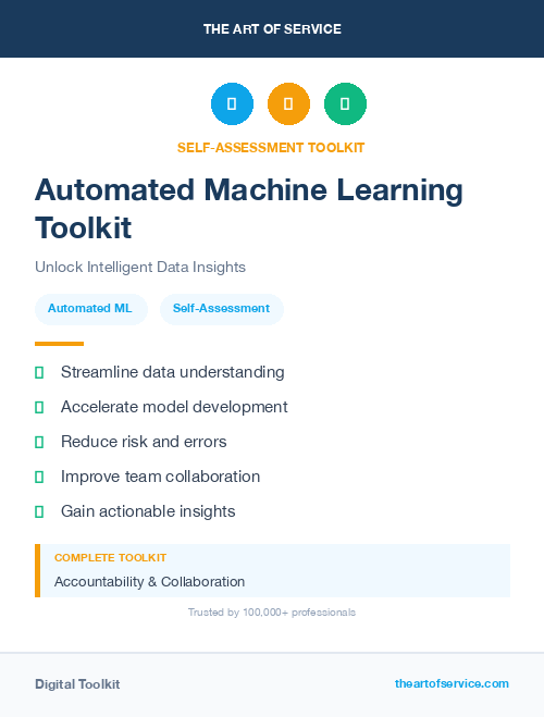 Automated Machine Learning Toolkit