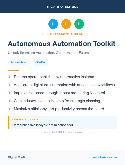 Autonomous Automation Toolkit