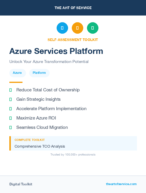 Azure Services Platform