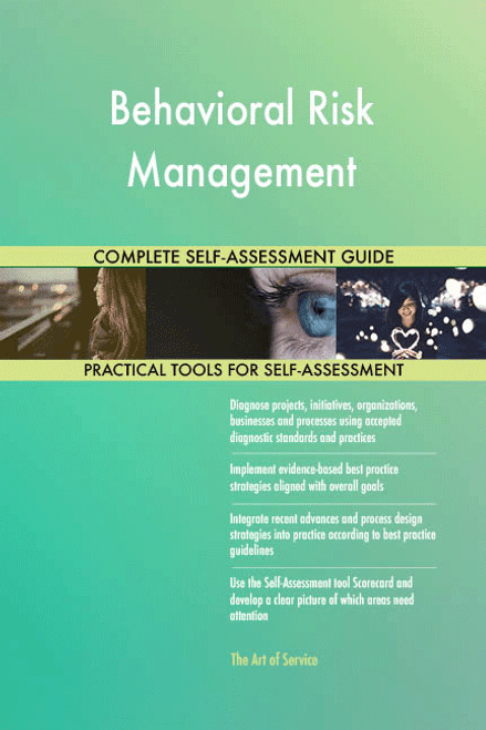Behavioral Risk Management Toolkit