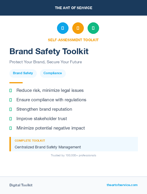 Brand Safety Toolkit