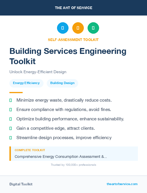 Building Services Engineering Toolkit