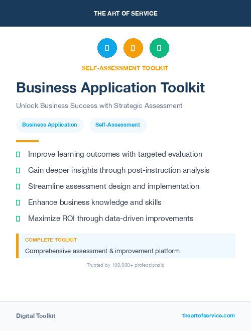 Business Application Toolkit