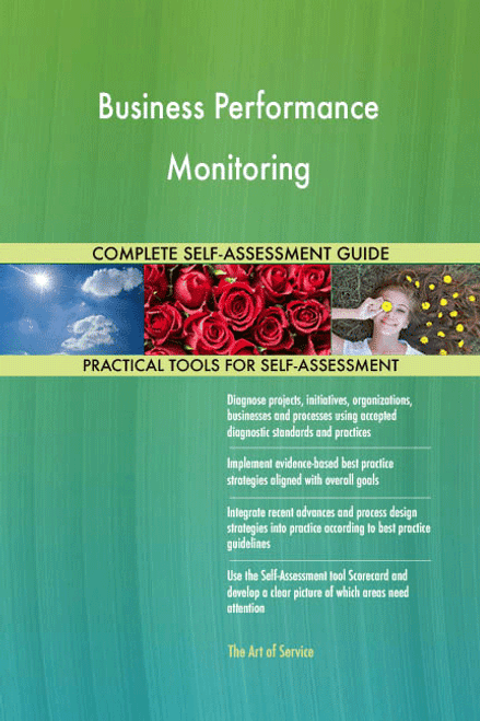 Business Performance Monitoring Toolkit