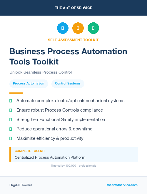 Business Process Automation Tools Toolkit