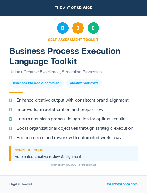 Business Process Execution Language Toolkit