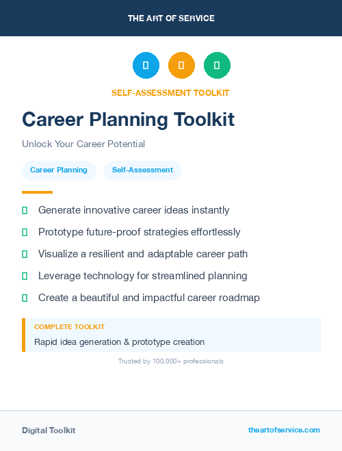 Career Planning Toolkit