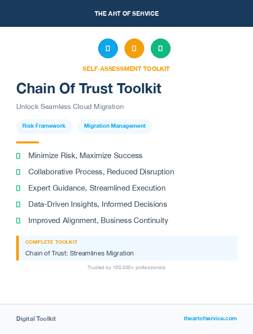 Chain Of Trust Toolkit