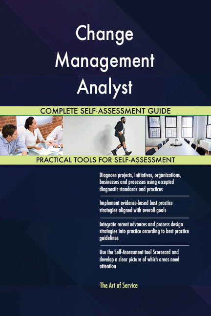 Change Management Analyst Toolkit