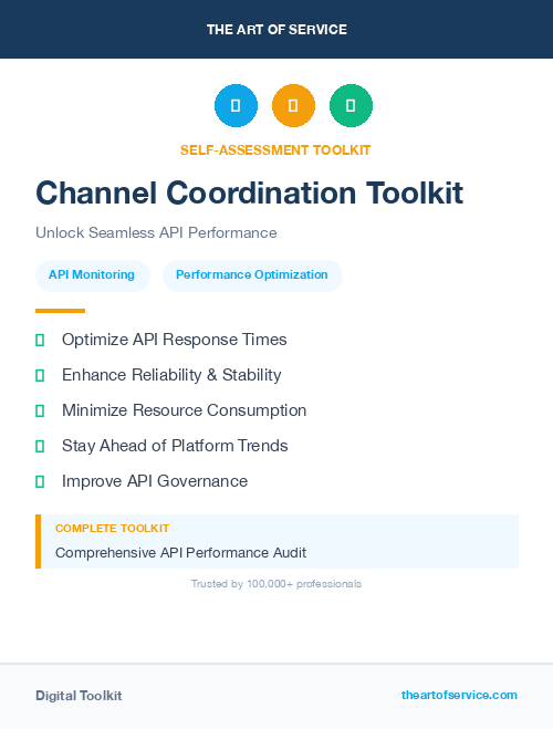 Channel Coordination Toolkit