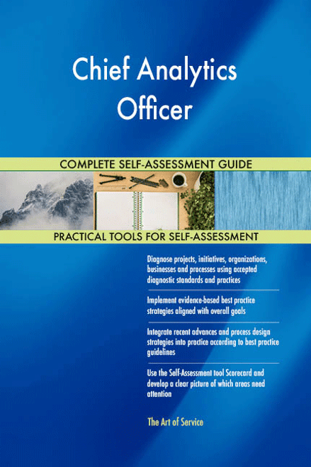 Chief Analytics Officer Toolkit