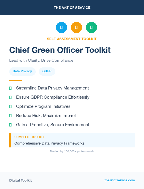 Chief Green Officer Toolkit