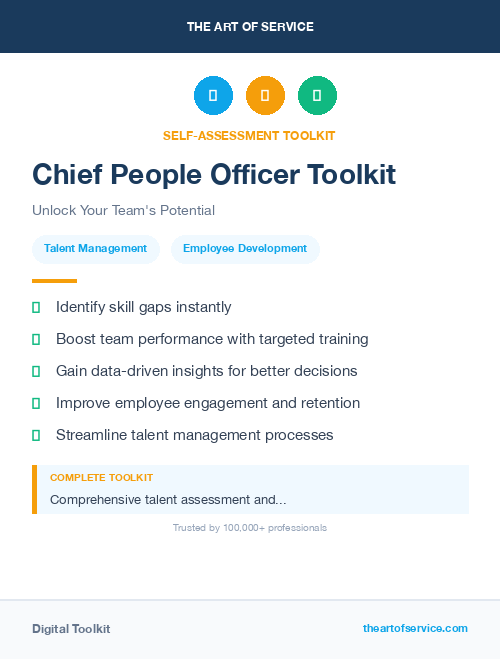 Chief People Officer Toolkit
