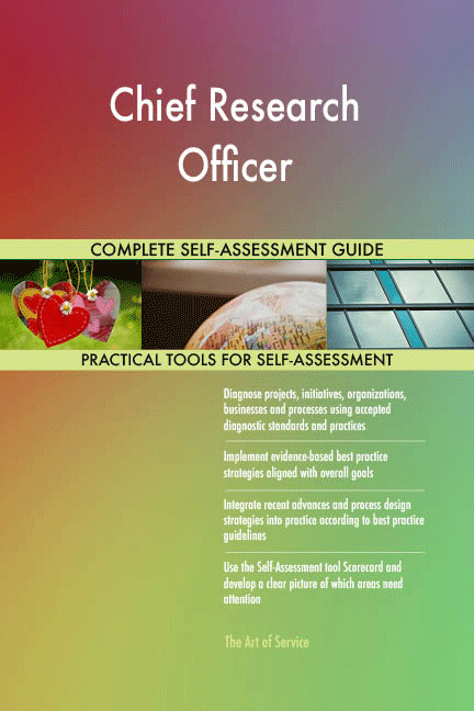 Chief Research Officer Toolkit