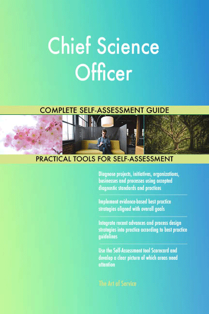 Chief Science Officer Toolkit