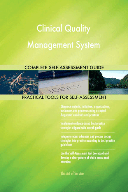 Clinical Quality Management System Toolkit