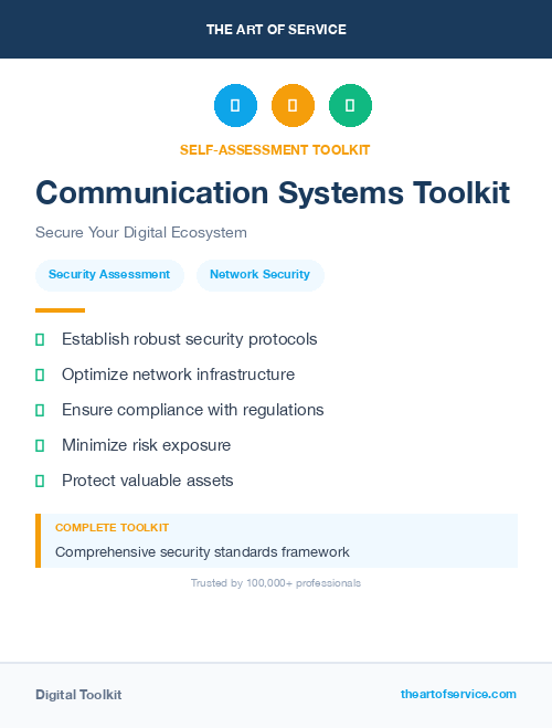 Communication Systems Toolkit