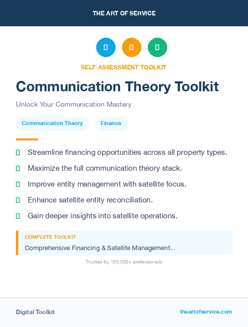 Communication Theory Toolkit