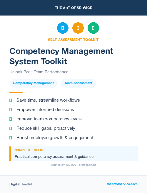 Competency Management System Toolkit