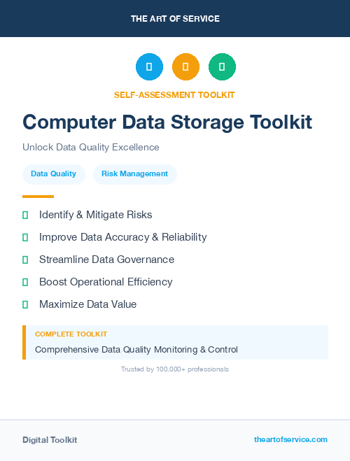 Computer Data Storage Toolkit