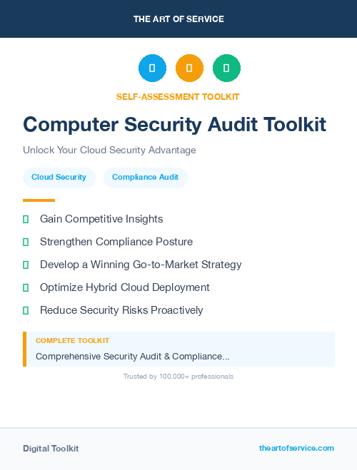 Computer Security Audit Toolkit