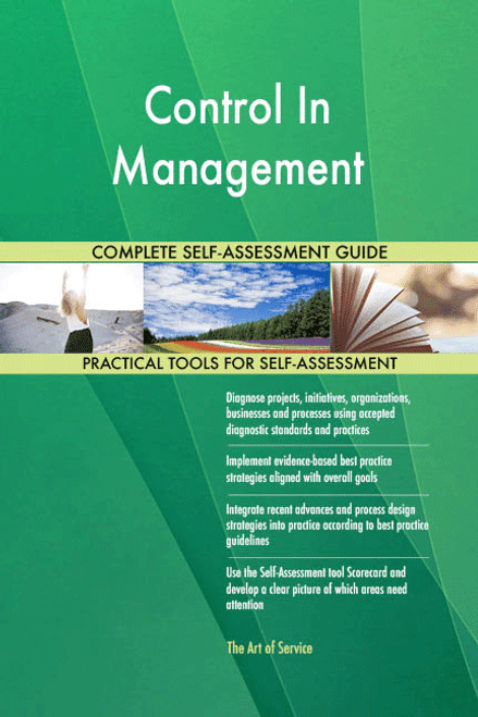 Control In Management Toolkit