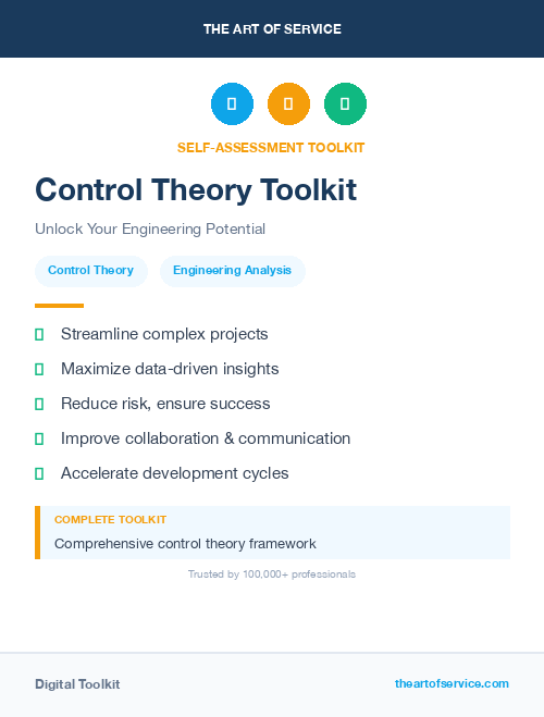 Control Theory Toolkit