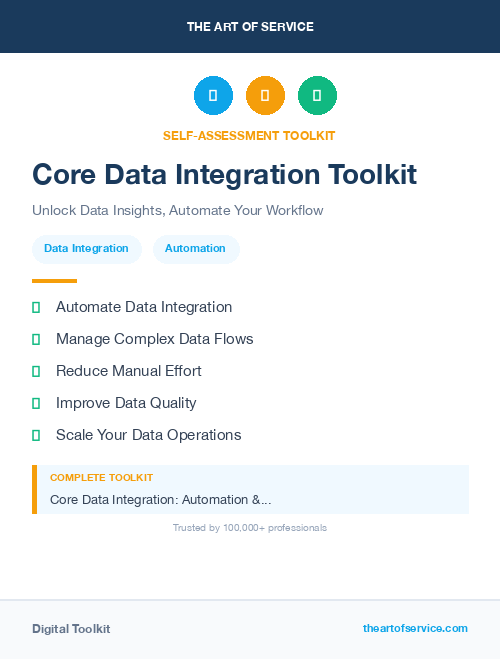 Core Data Integration Toolkit