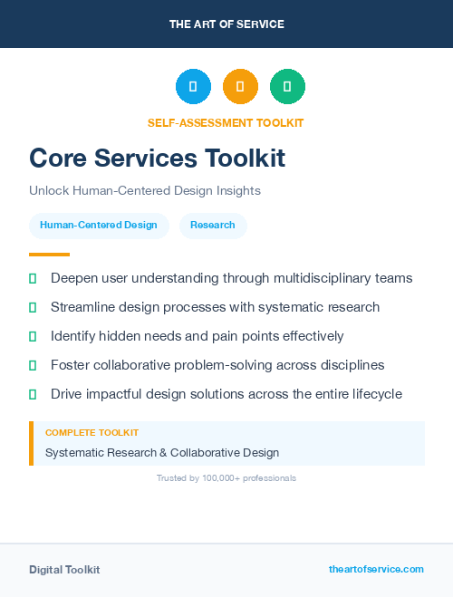 Core Services Toolkit