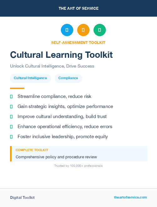 Cultural Learning Toolkit