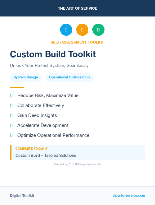 Custom Build Toolkit