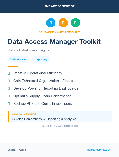 Data Access Manager Toolkit