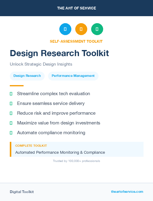 Design Research Toolkit