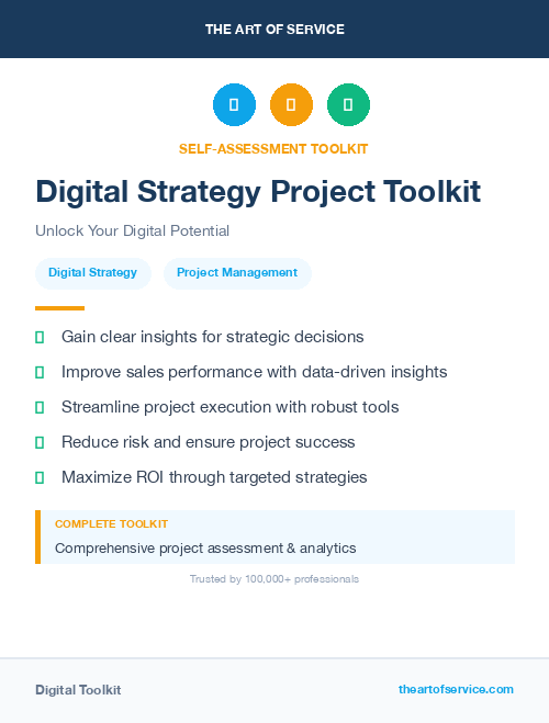Digital Strategy Project Toolkit