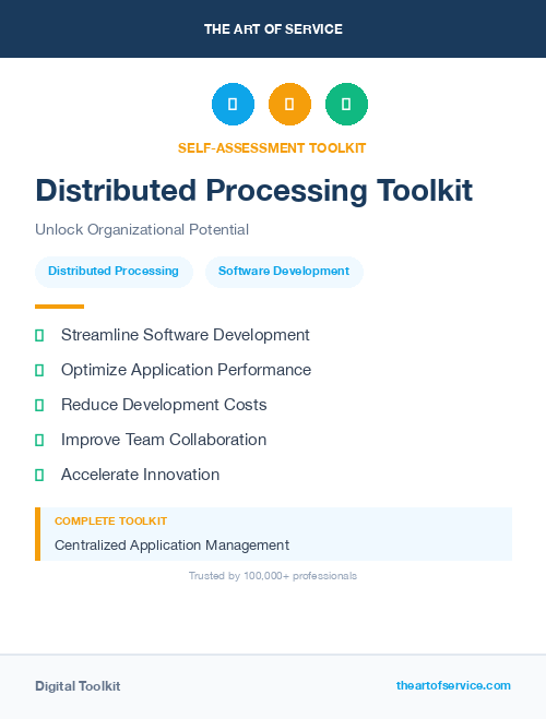 Distributed Processing Toolkit