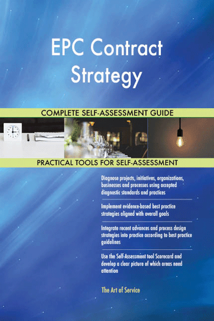 EPC Contract Strategy Toolkit