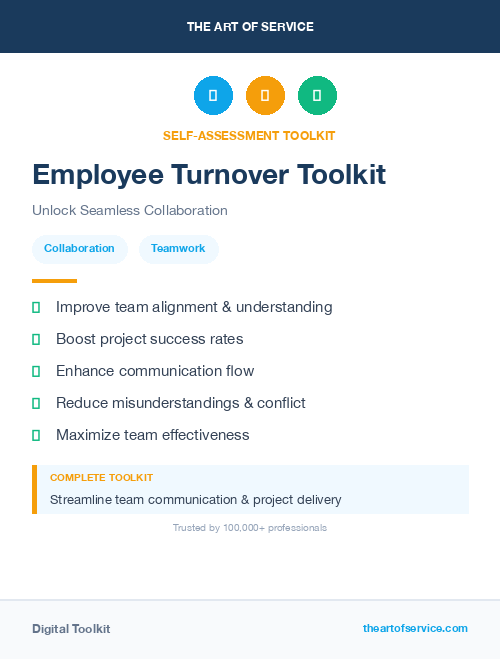 Employee Turnover Toolkit