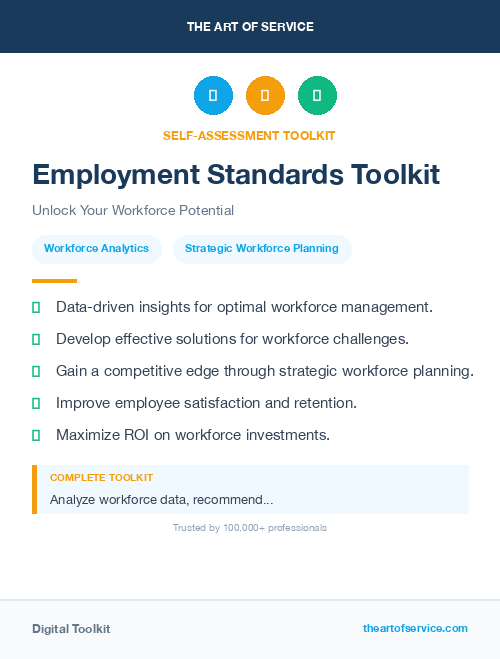 Employment Standards Toolkit
