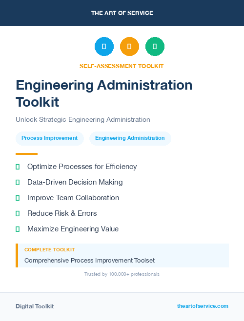 Engineering Administration Toolkit