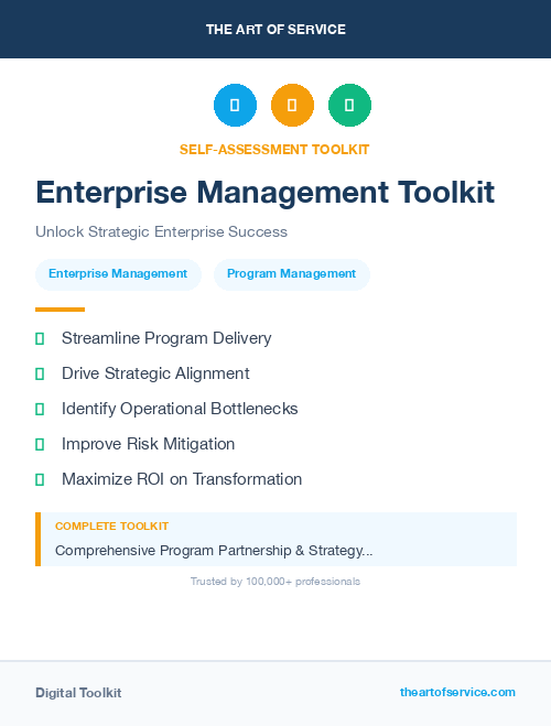 Enterprise Management Toolkit