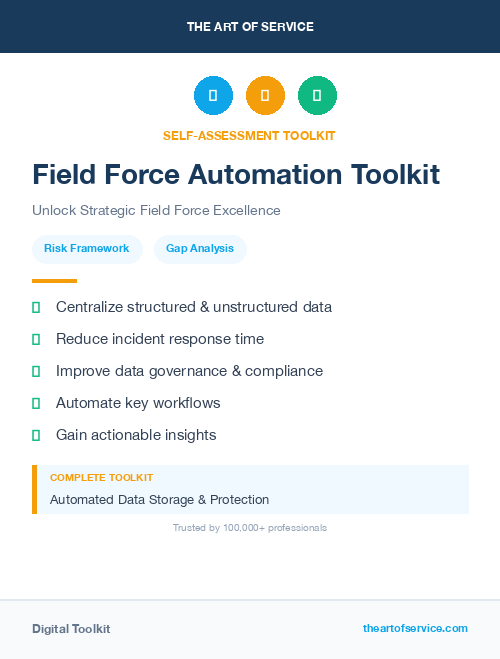 Field Force Automation Toolkit