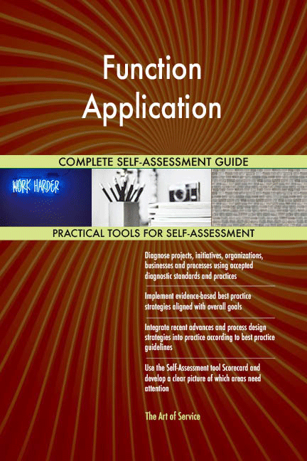 Function Application Toolkit