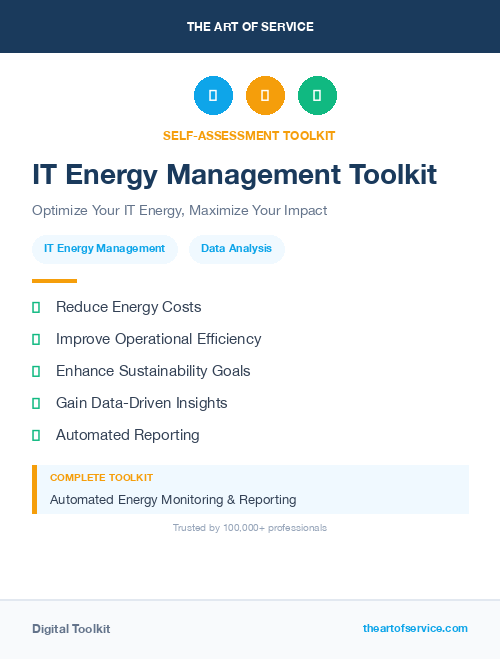 IT Energy Management Toolkit