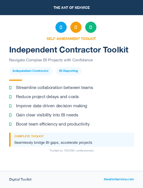 Independent Contractor Toolkit