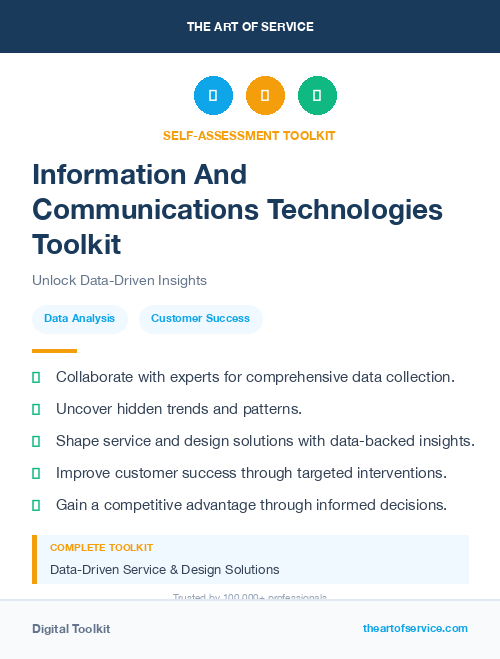 Information And Communications Technologies Toolkit