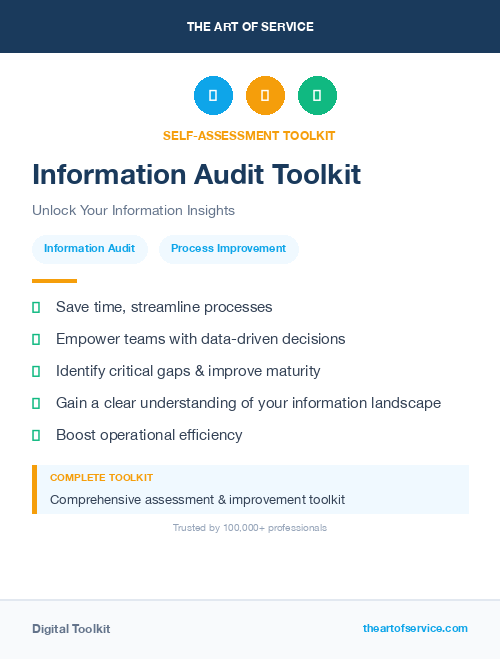 Information Audit Toolkit